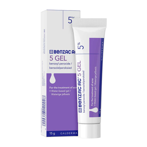 Tratamiento para el acné con peróxido de benzoilo – Gel BENZAC AC 5%