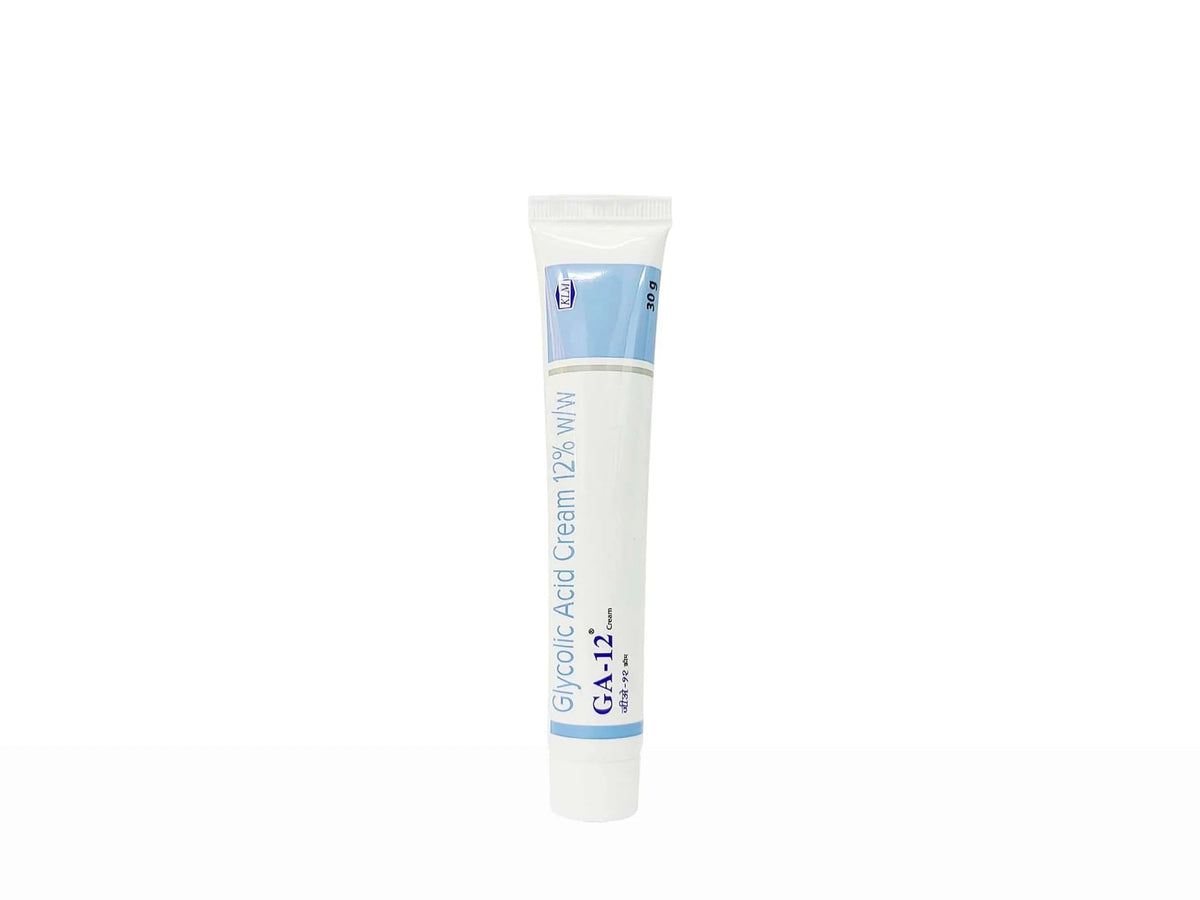 Crema de ácido glicólico al 12%
