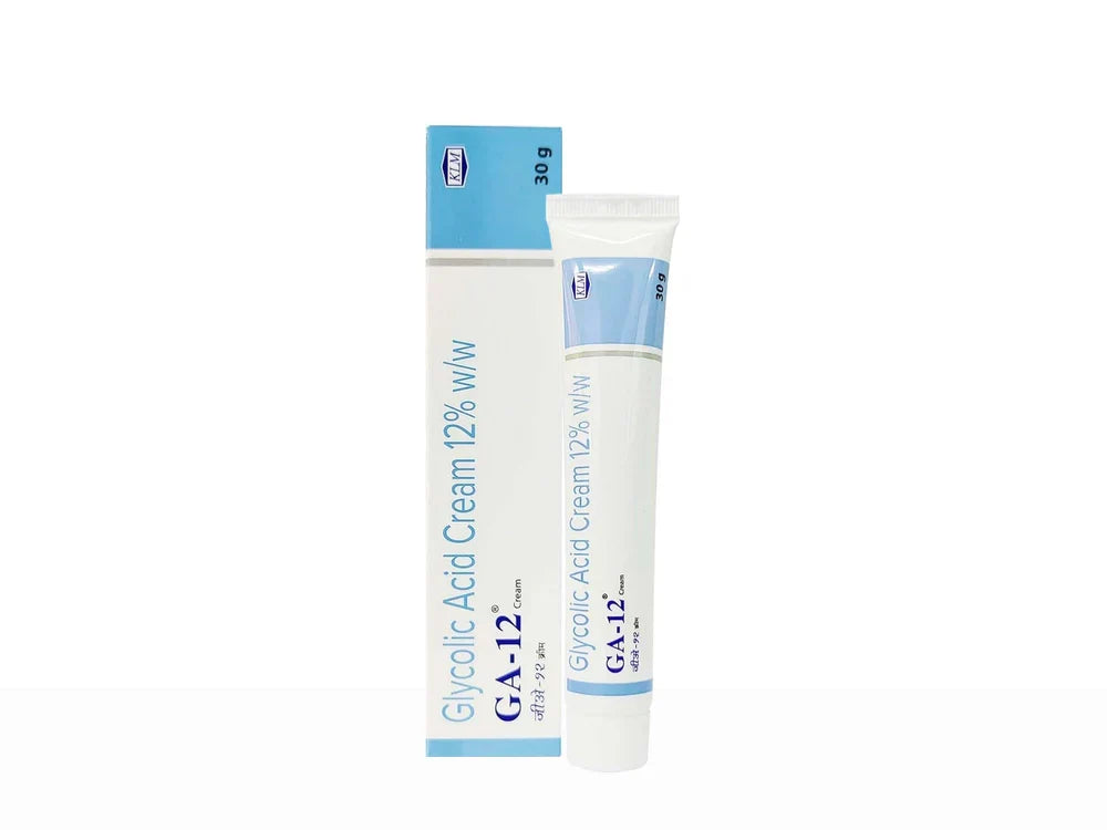 Crema de ácido glicólico al 12%