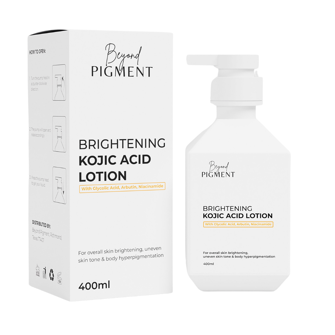 Loción aclarante de ácido kójico