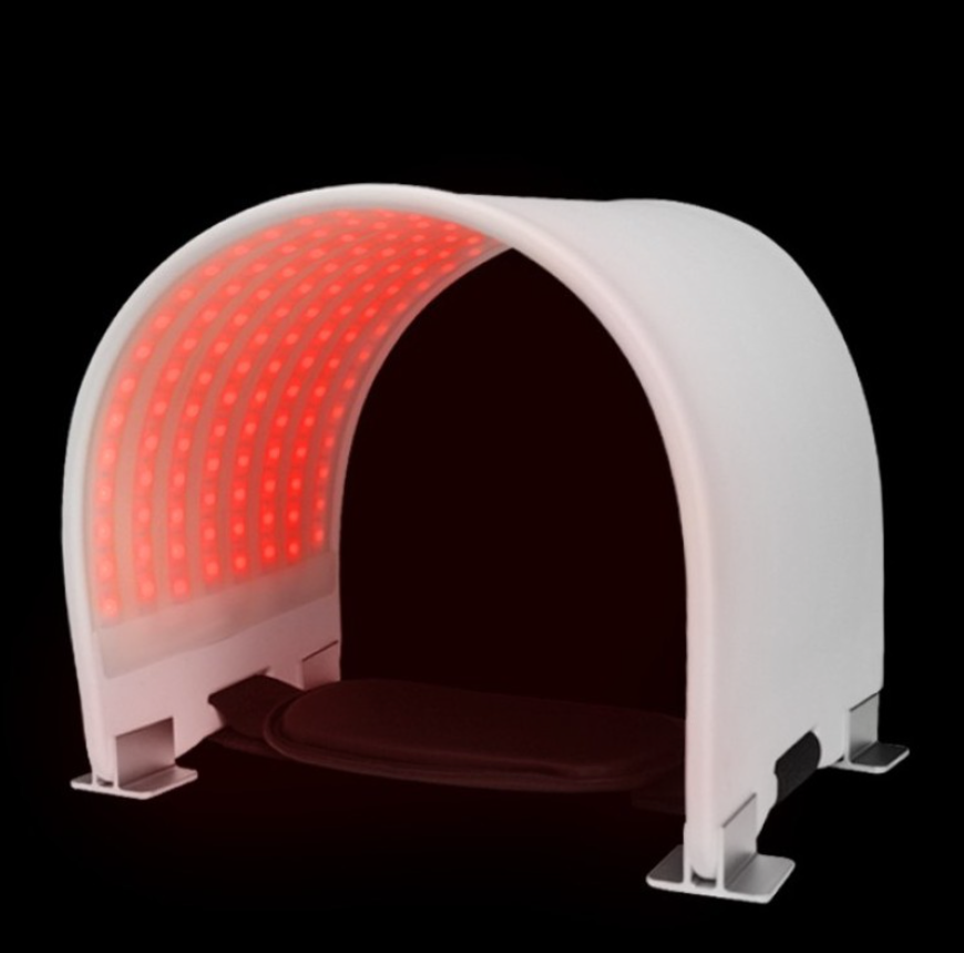 Máscara de terapia de luz PDT de silicona LED de 7 colores