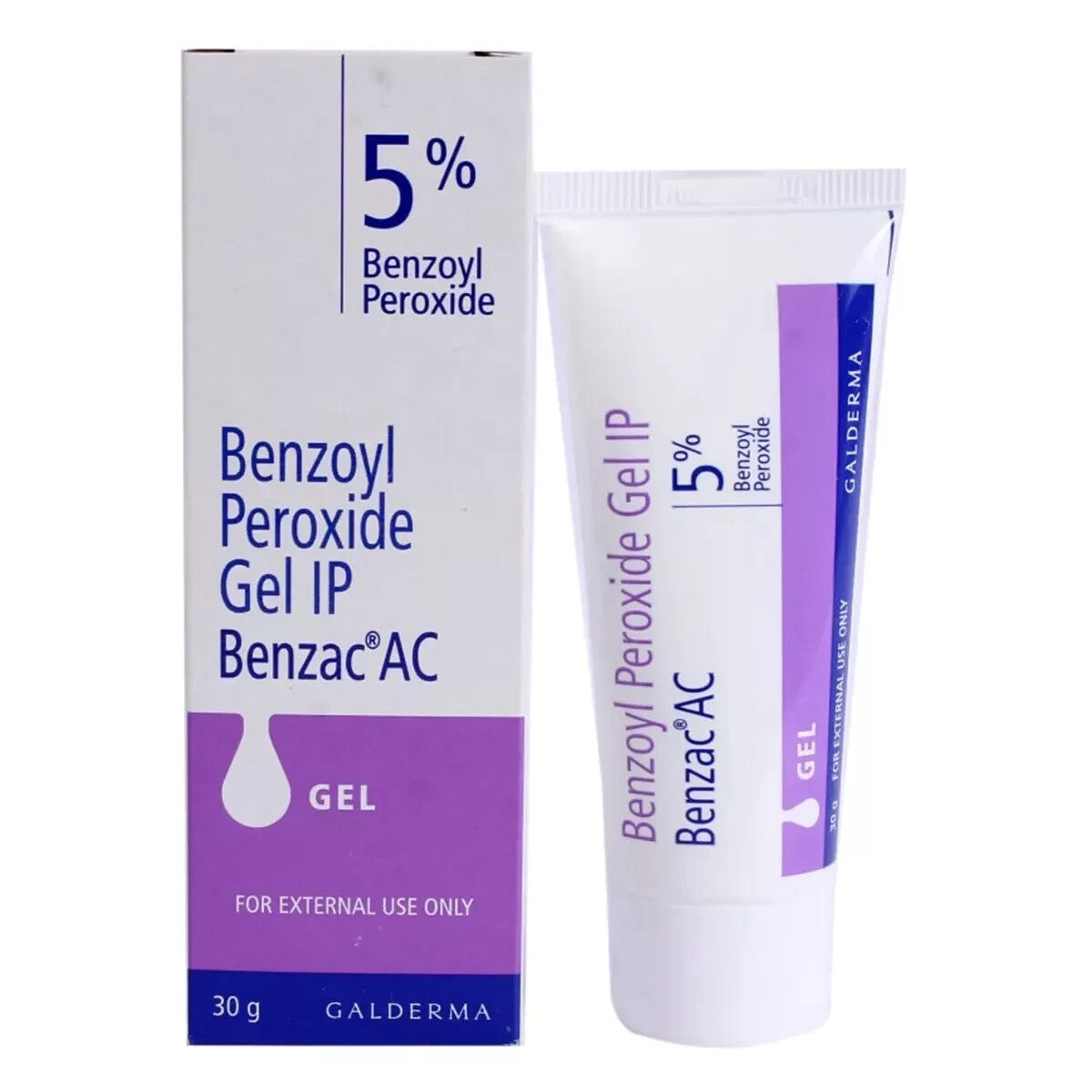 Tratamiento para el acné con peróxido de benzoilo – Gel BENZAC AC 5%